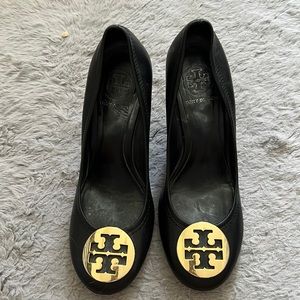 Tory Burch- Black wedge perfect for an every day office look!